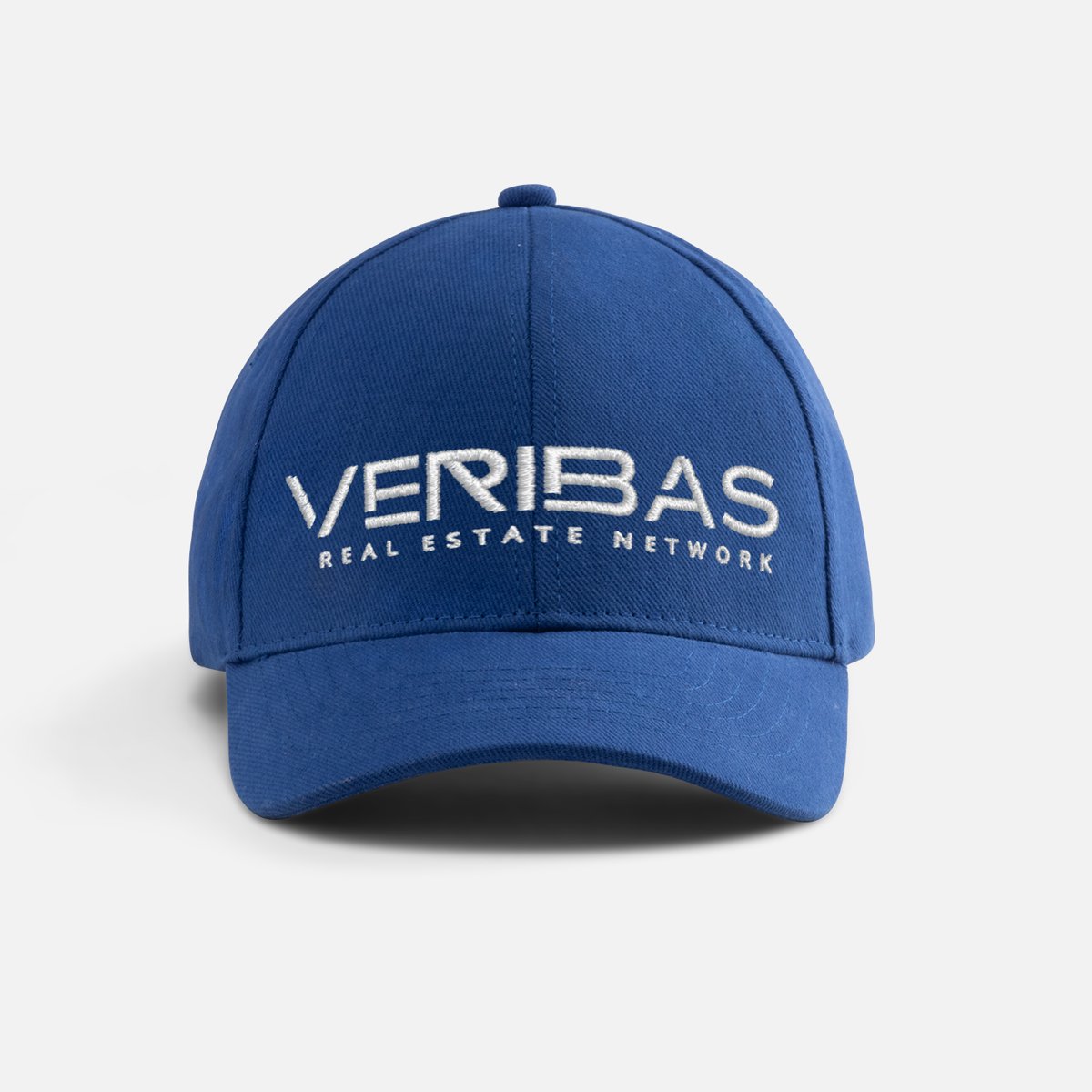 Blue and White Embroidered Hat