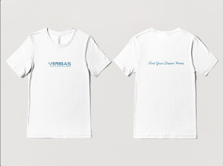 Men's T-Shirt Find Your Dream Home White & Blue