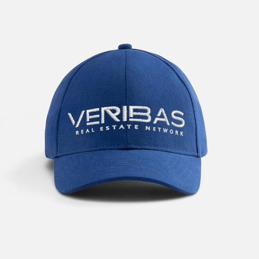 Blue and White Embroidered Hat