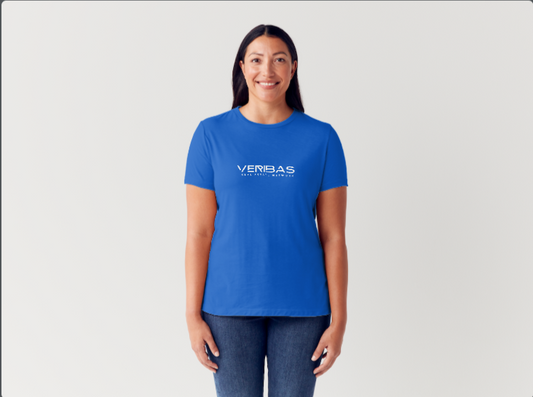 Woman's T-Shirt Find Your Dream Home Blue